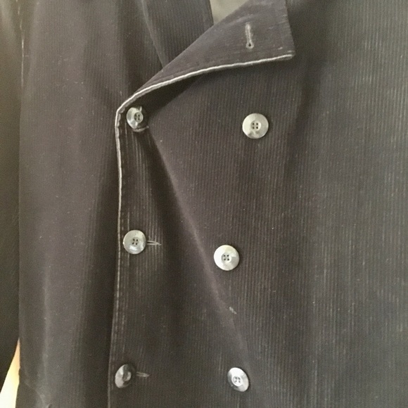 Zara Men Black Corduroy Button Jacket - Picture 4 of 6